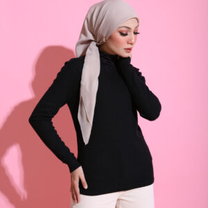 Black Knit Top