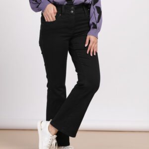 Black Slim Bootcut Jeans