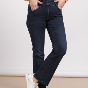 Midnight Blue Slim Bootcut Jeans